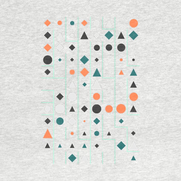 Wonderful Geometric Colourful Pattern by Trendy-Now